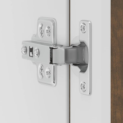 Armário de parede de cozinha porta vidro Porto carvalho fumado