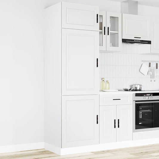 Armário de cozinha Porto derivados de madeira branco