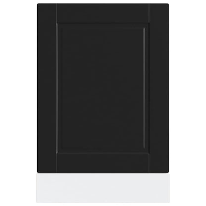Painel máquina lavar louça Porto preto 45x1,5x67 cm