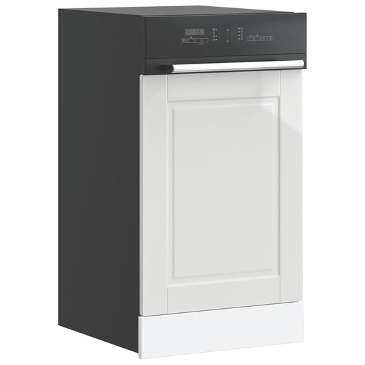 Painel máquina lavar louça Porto branco alto brilho 45x1,5x67cm