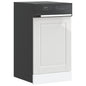 Painel máquina lavar louça Porto branco alto brilho 45x1,5x67cm