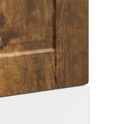 Painel máquina lavar louça Porto carvalho fumado 45x1,5x67 cm