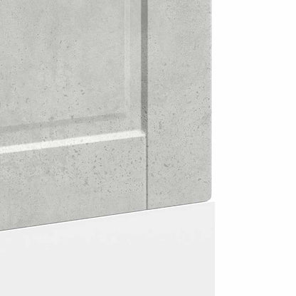 Painel máquina lavar louça Porto betão cinzento 60x1,5x67 cm