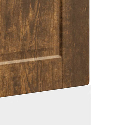 Painel máquina lavar louça Porto carvalho fumado 60x1,5x67 cm