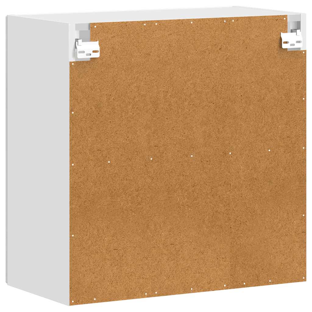 Armário de parede de cozinha porta de vidro Porto cinza betão