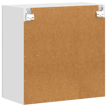 Armário de parede de cozinha porta de vidro Porto cinza betão