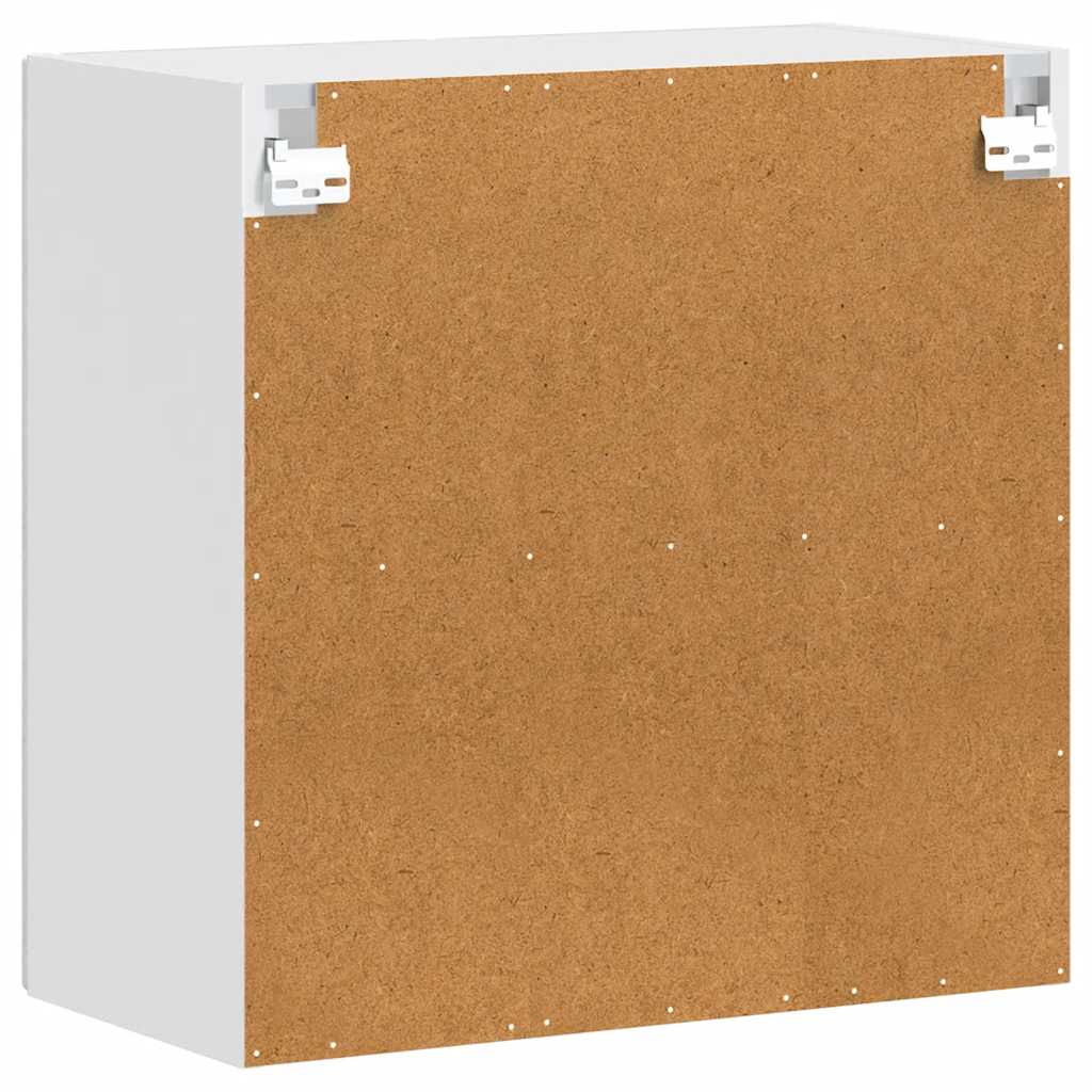 Armário de parede de cozinha porta de vidro Porto cinza sonoma