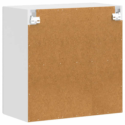 Armário de parede de cozinha porta de vidro Porto cinza sonoma