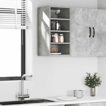 Armário suspenso “Riga” 30x29,5x60 cm cinza cimento
