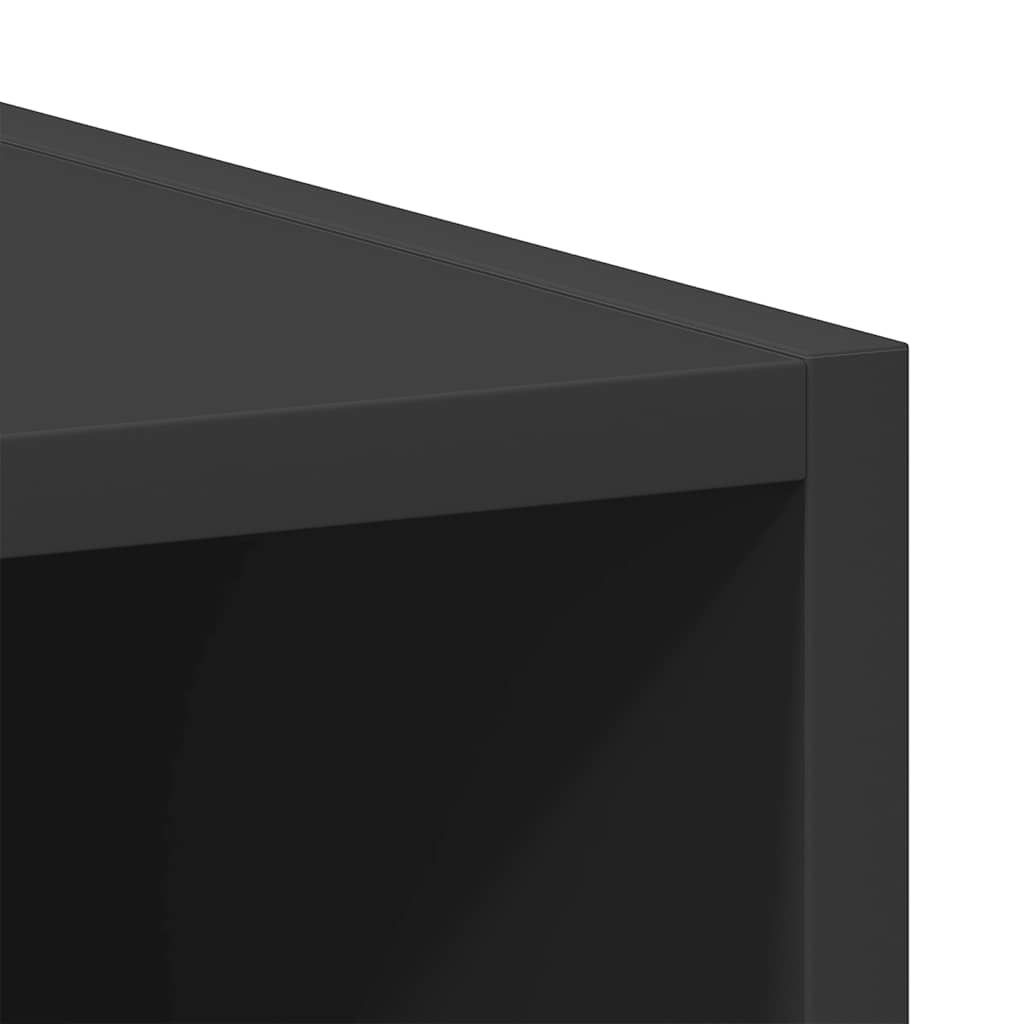 Armário de parede “Riga” 40x29,5x60 cm derivados madeira preto