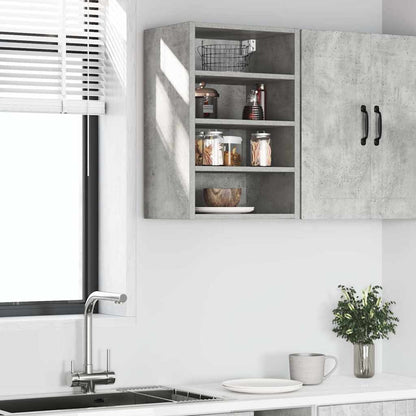 Armário suspenso “Riga” 40x29,5x60 cm cinza cimento
