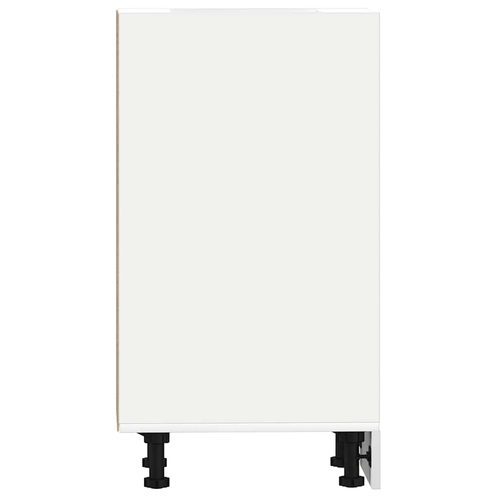 Armário inferior “Riga” 40x44,5x81,5cm derivados madeira branco