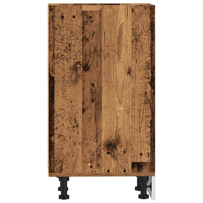 Armário inferior “Riga” 40x44,5x81,5cm madeira velha