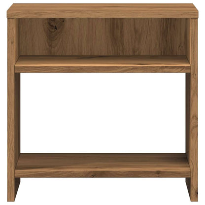 Mesa de cabeceira 2 pcs derivados de madeira carvalho artisiano