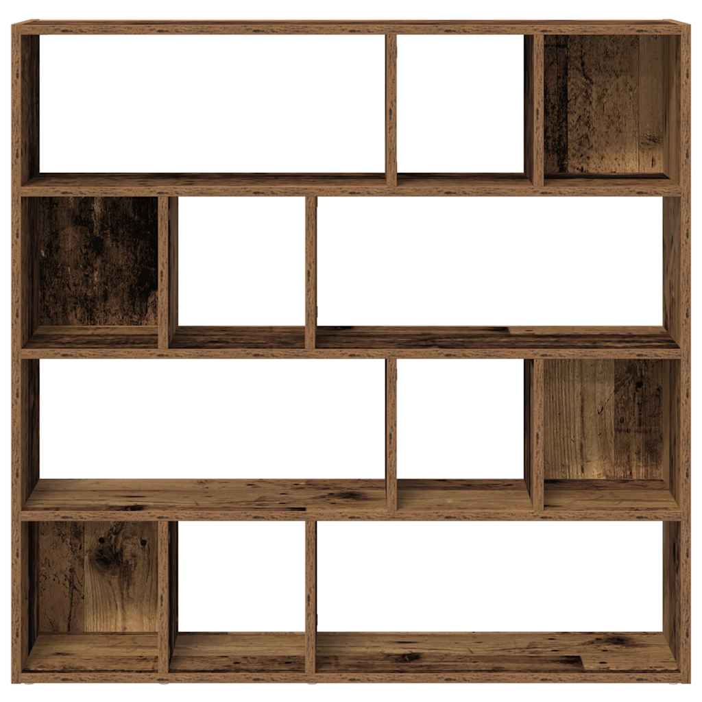 Estante/divisória 105x24x102 cm cor madeira velha