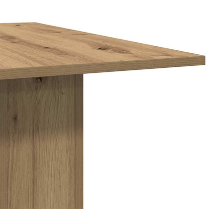 Mesa de jantar 180x90x76cm derivados madeira carvalho artisiano