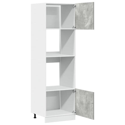 Armário para micro-ondas “Lyon” 60x57x207 cm cinza