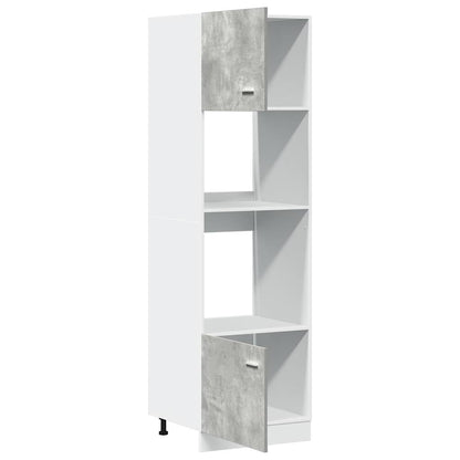Armário para micro-ondas “Lyon” 60x57x207 cm cinza