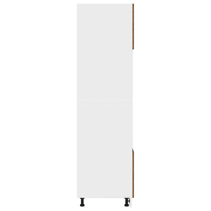 Armário micro-ondas “Lyon” 60x57x207cm madeira velha