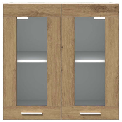 Armário parede para cozinha com porta vidro “Lyon”