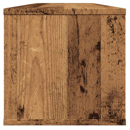 Armário parede 101x30x29 cm derivados de madeira madeira velha