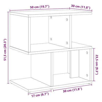 Mesa de cabeceira madeira velha 50x30x51,5cm madeira trabalhada