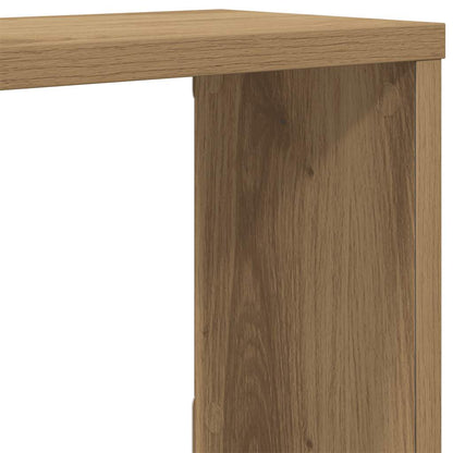 Prateleiras parede cubo 2 pcs deriv. madeira carvalho artisiano
