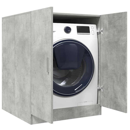 Armário máquina lavar roupa 70,5x71,5x91,5 cm cinzento-cimento