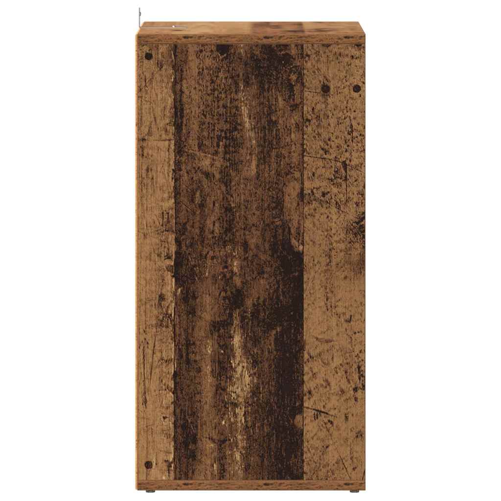 Sapateiras 2 pcs 32x35x70 cm derivados de madeira madeira velha