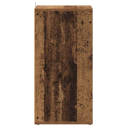 Sapateiras 2 pcs 32x35x70 cm derivados de madeira madeira velha