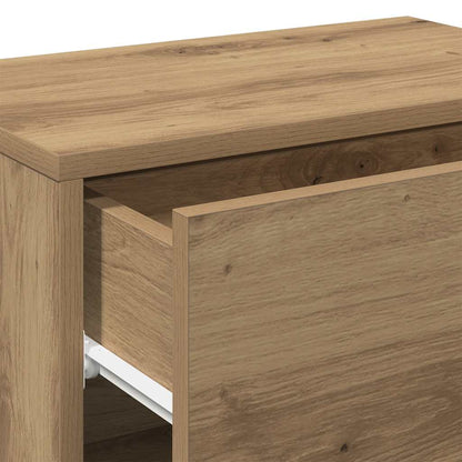 Mesa de cabeceira de parede carvalho artisiano