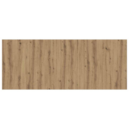 Cabeceira cama 200x1,5x80 cm deriv. madeira carvalho artisiano