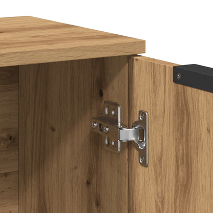 Aparador 60x30x70 cm derivados de madeira carvalho artisiano