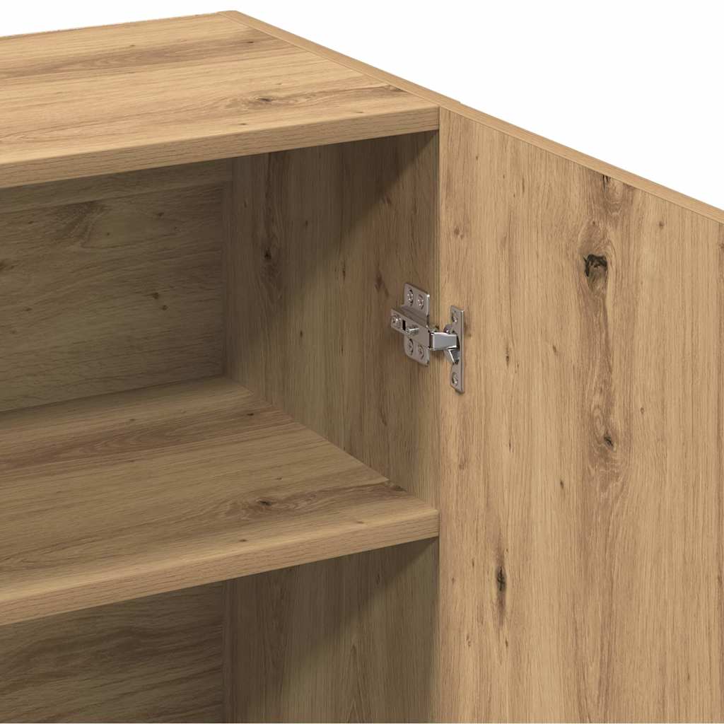 Aparador 70x34x90 cm derivados de madeira carvalho artisiano