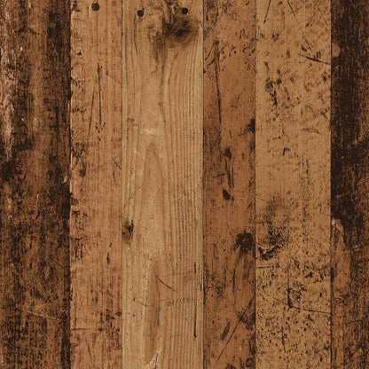 Armário de parede madeira antiga 102x30x20cm madeira trabalhada