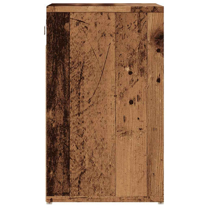 Sapateira madeira velha 52x30x50 cm