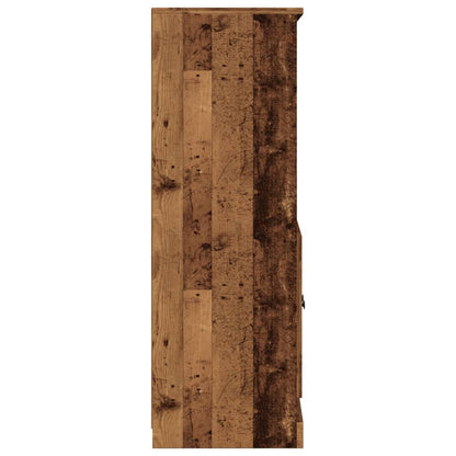 Armário alto derivados de madeira 60x35,5x103,5cm madeira velha