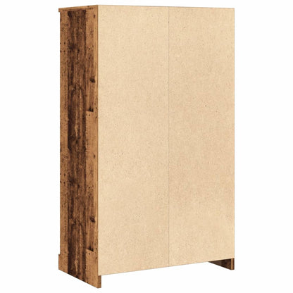 Armário alto derivados de madeira 60x35,5x103,5cm madeira velha