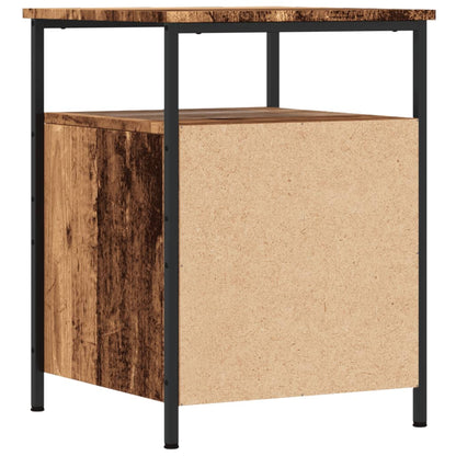 Mesa de cabeceira 44x45x60 cm derivados madeira madeira velha