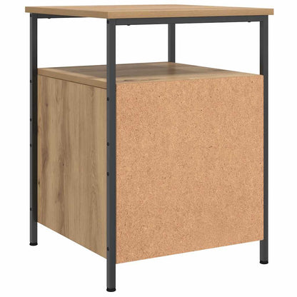 Mesa cabeceira 44x45x60 cm derivados madeira carvalho artisiano