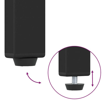 Mesa cabeceira 44x45x60 cm derivados madeira carvalho artisiano