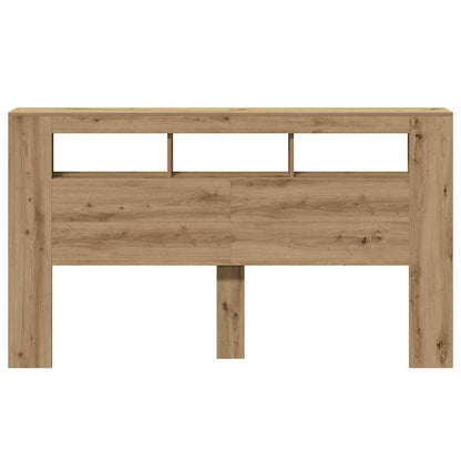 Cabeceira com luzes LED derivados de madeira carvalho artisiano