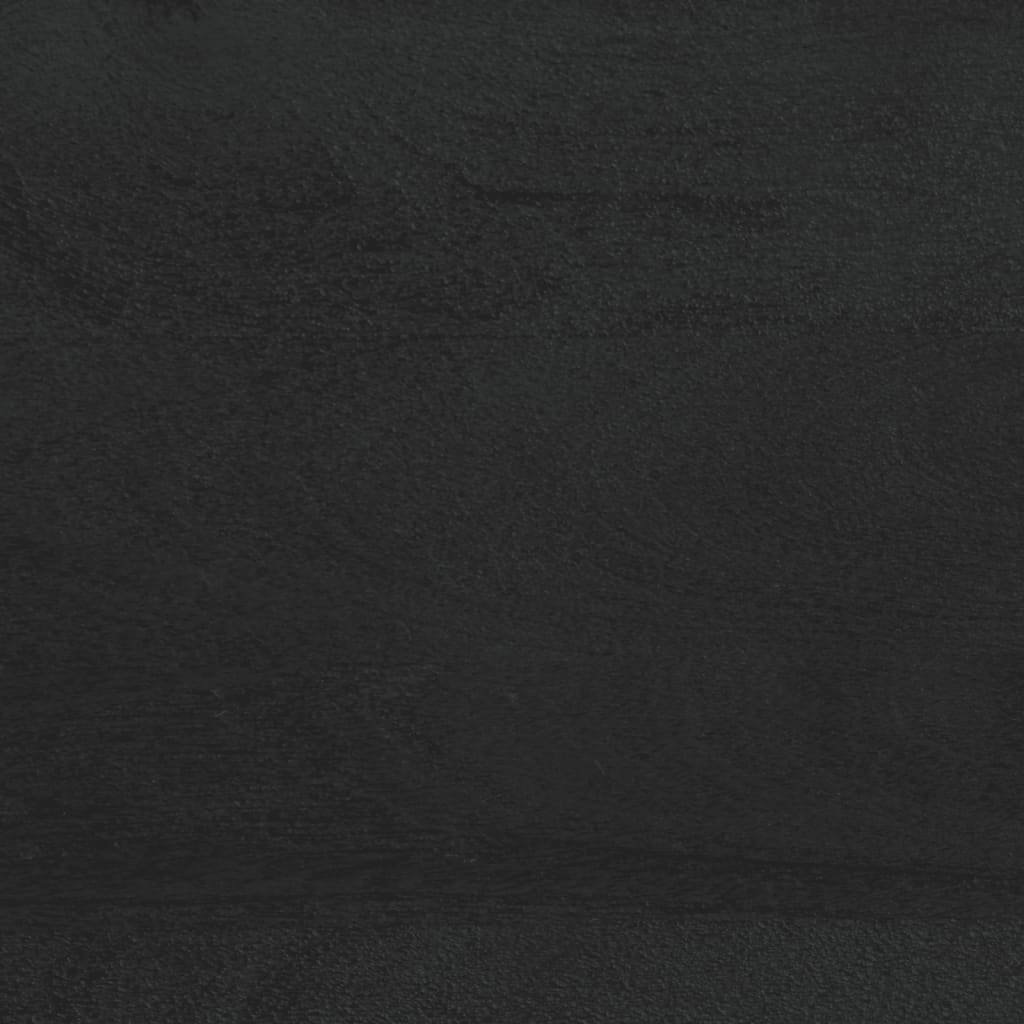 Móvel de TV de derivados de madeira preto 105x33x46 cm