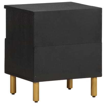 Mesa de cabeceira 40x33x46 cm derivados de madeira preto