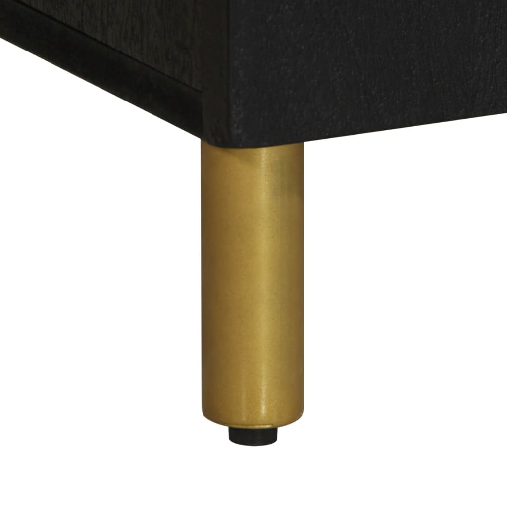 Móvel de TV de derivados de madeira preto