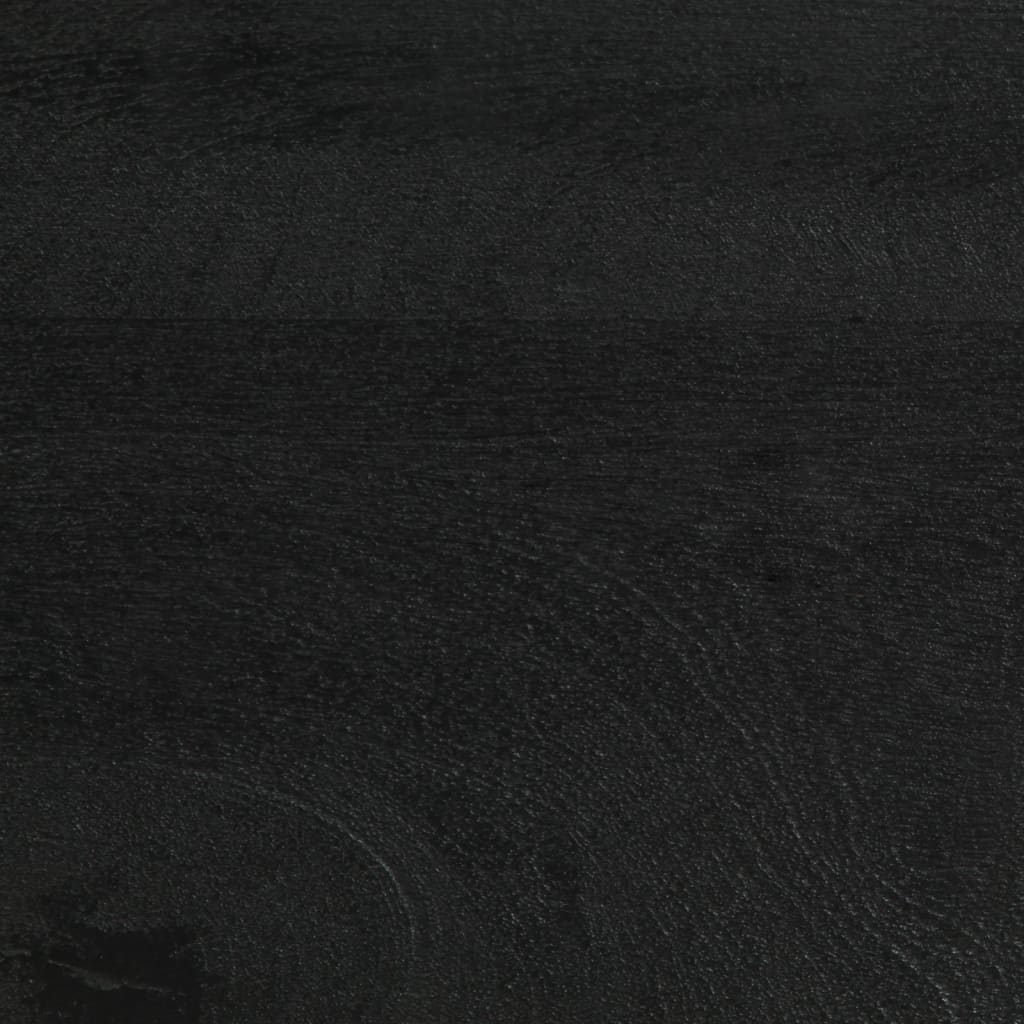 Móvel de TV de derivados de madeira preto 100x33x46 cm