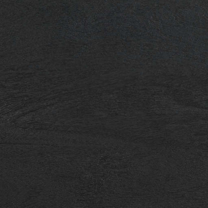 Móvel de TV de derivados de madeira preto 80x33x46 cm