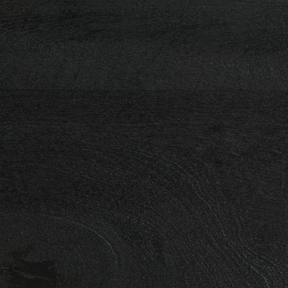 Móvel de TV de derivados de madeira preto 100x33x46 cm