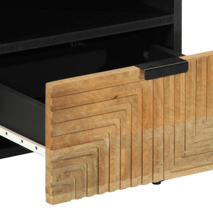 Mesas de cabeceira 2 pcs castanho madeira mangueira maciça