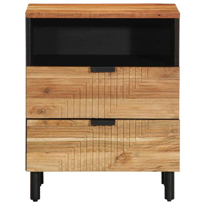 Armário de Cabeceira com gaveta Castanho 50 x 33 x 62 cm